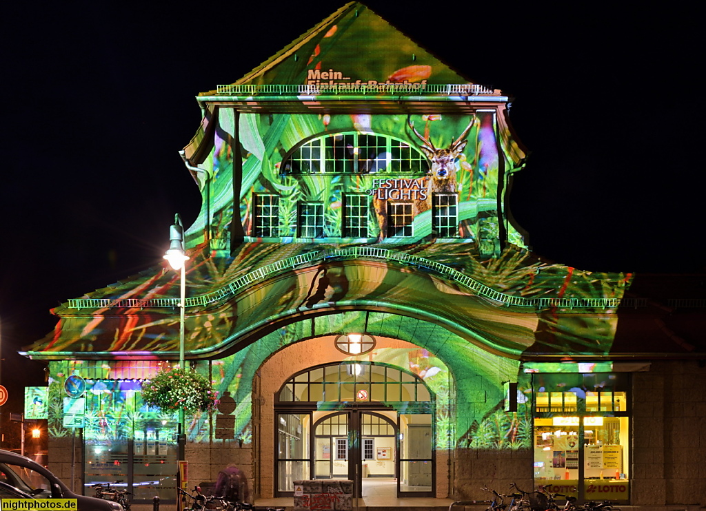 Berlin Frohnau S-Bahnhof erbaut 1908-1910 fr die Königliche Eisenbanhndirektion von Architektengemeinschaft Gustav Hart und Alfred Lesser