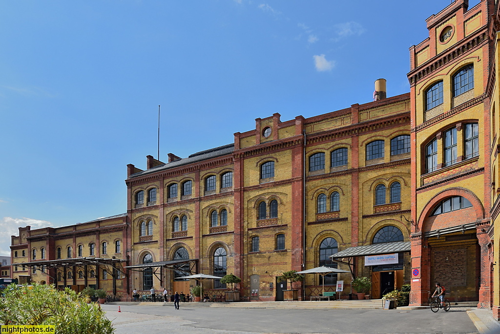 Berlin Prenzlauer Berg Bötzow-Brauerei erbaut 1884-1891 von Gustav Hochgürtel für Julius Bötzow. Seit 2010 Eigentümer Hans Georg Näder. Seit 2019 Restaurierung durch David Chipperfeld und Vangeisten.Marfels Architekturbüro. Umbau zum ottobock human mobili