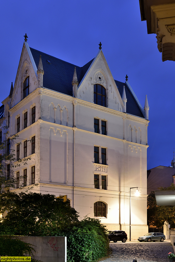 Görlitz. Augustum-Annen-Gymnasium. Erweiternder Neubau erbaut 1903. Gotisch. Gegründet 1565 als Anbau der Annenkapelle erbaut 1508-1512 von Ratsbaumeister Alfred Stieglitzer für Hans Frenzel. Umbau 1871