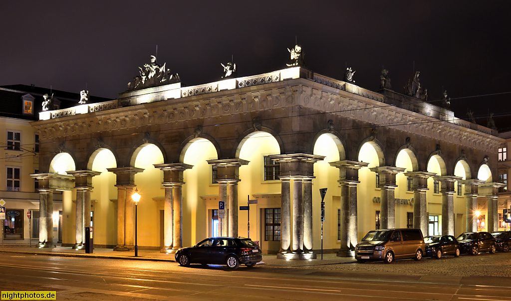 Potsdam. Alte Wache. Erbaut 1795-1797 von Andreas Ludwig Krüger im frühklassizistischen Stil für König Friedrich Wilhelm II. Lindenstrasse 45