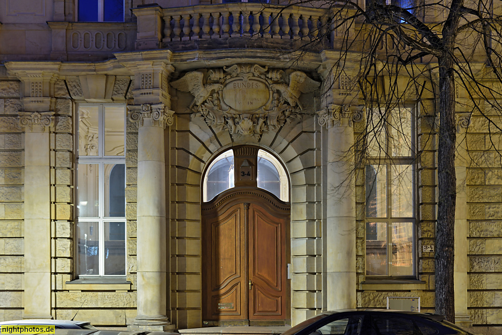 Berlin Wilmersdorf. Stiftung Wissenschaft und Politik. Erbaut 1903-1905 von Ernst Ehrhardt als Bundesaufsichtsamt für das Versicherungswesen. Ludwigkirchplatz 3-4