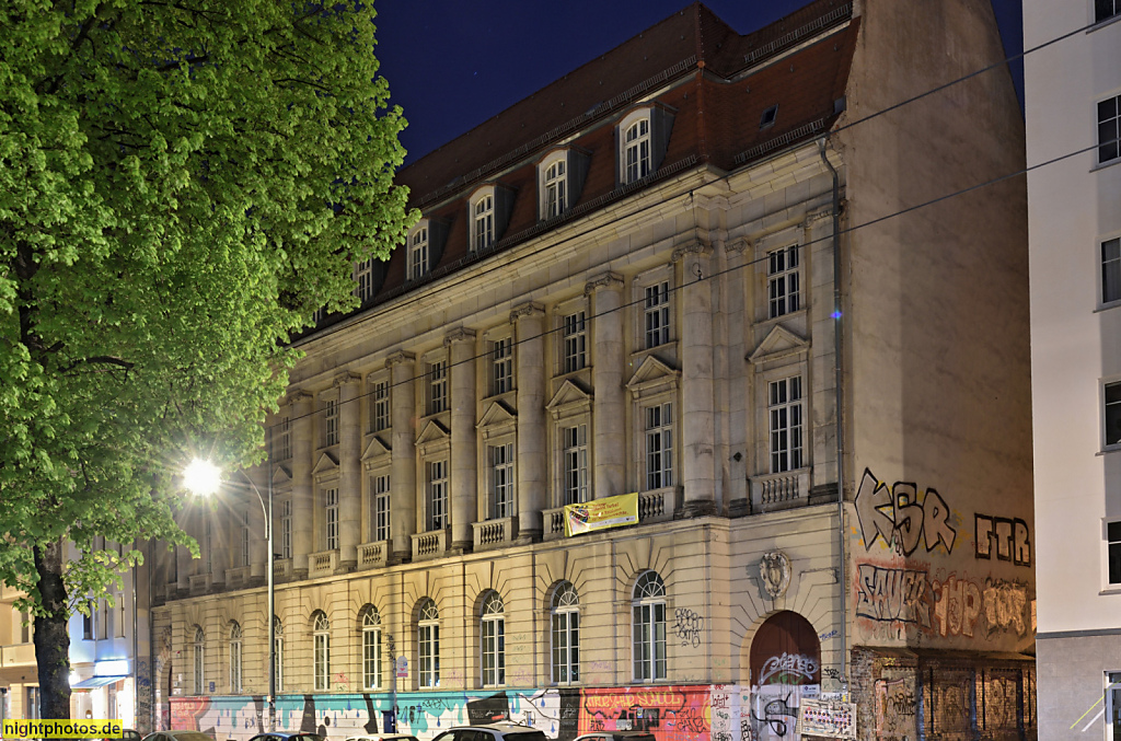 Berlin Prenzlauer Berg. Kurt-Schwitters-Schule. Erbaut 1913-1914 von Ludwig Hoffmann als Königstädtisches Lyzeum. Greifswalder Strasse 25