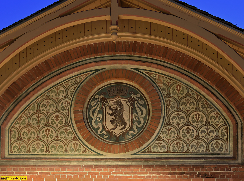 Berlin Treptow. Spreepark Art Space. Erstbau 1837-1869 als 'Eierhäuschen'. Wiederaufbau nach Brand 1891-1892 von Baumeister Karl Frobenius. Saniert 2017-2023 von DHL-Architekten Detlev-Höink-Langguth