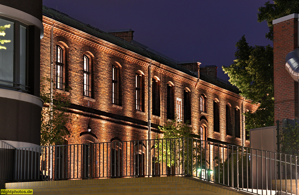 Berlin Schöneberg. EUREF-Campus des ehemaligen Gaswerk Schöneberg. Magazingebäude erbaut 1890 von Schulz und Schlichting. Torgauer Strasse 1