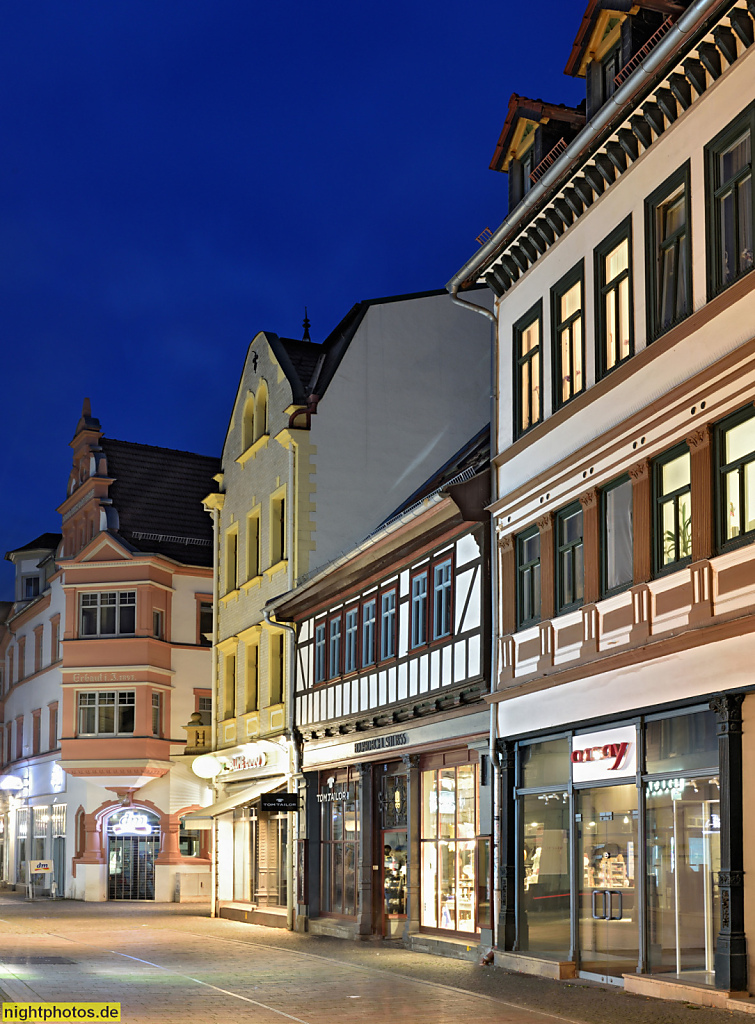 Eisenach. Wohn- und Geschäftshäuser in der Karlstrasse 32-40