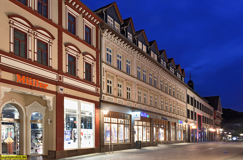 Eisenach. Wohn- und Geschäftshäuser in der Karlstrasse 6. Thalia Buchhandlung