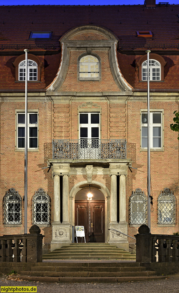 Berlin Dahlem. Haus Heydenreich. Ordenshaus der Grossen Landesloge der Freimaurer. Erbaut 1914-1916 von Ernst Paulus und Olaf Lilloe als Wohnhaus. Peter-Lenné-Strasse 1. Umbau 2018-2021 von Martin Weisser und Partner