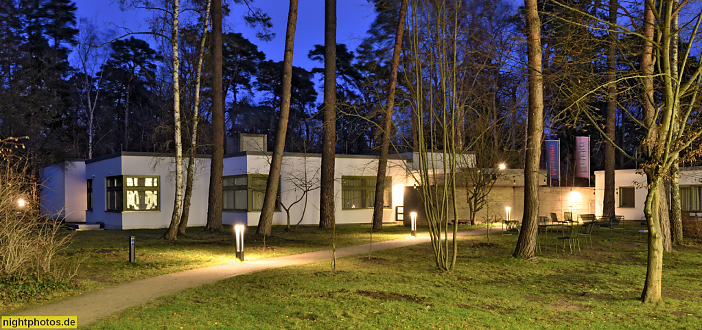 Berlin Dahlem. Brücke-Museum. Expressionismus Sammlung. Sitz der Karl-und-Emy Schmidt-Rottluff-Stiftung. Erbaut 1966-1967 von Werner Düttmann. Bussardsteig 9