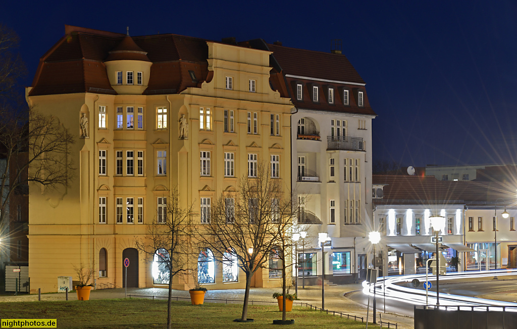 Oranienburg. Wohnhaus erbaut 1901 im Jugendstil. Umbau 1925. Bernauer Strasse 2