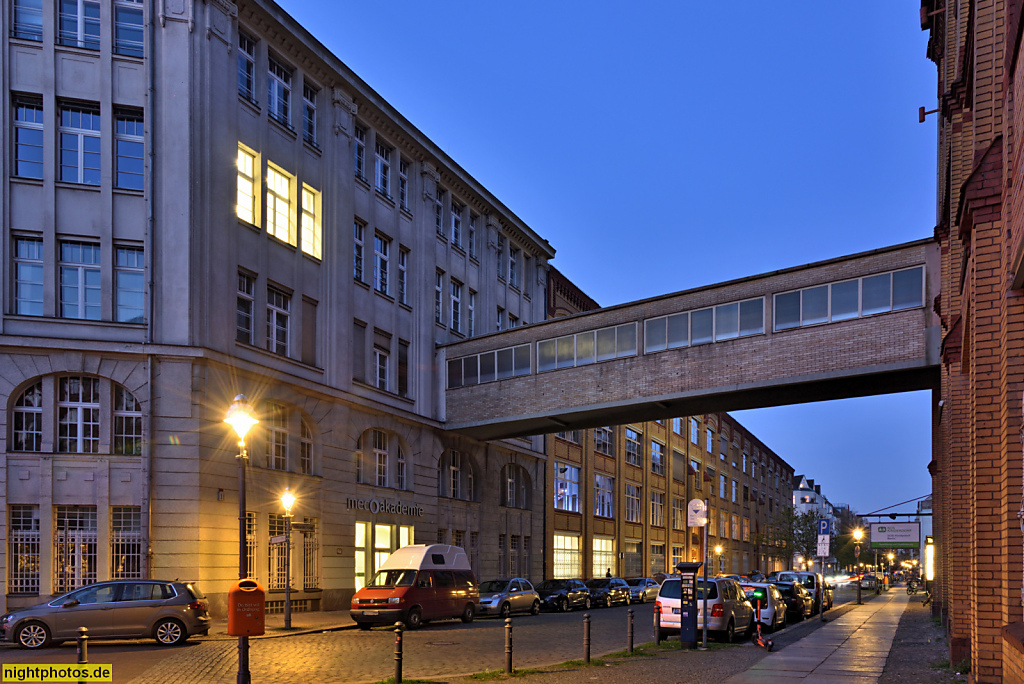 Berlin Wedding. Gewerbehof Osram-Höfe. Gebäude 31-32. Erbaut 1910-1914 von Richard Schirop für Bergmann Electricitäts-Werke AG. Oudenarder Strasse 14