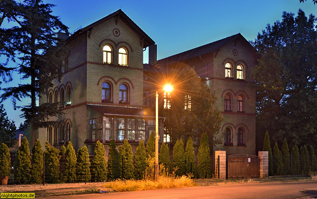 Berlin Neukölln Baumschulenweg. Baumschule Späth. Angestelltenwohnhaus erbaut 1885. Chris-Gueffroy-Allee 52