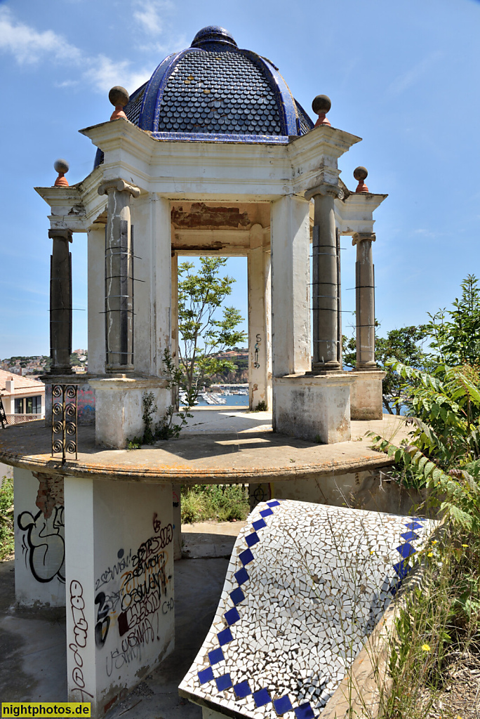 Sant Feliu de Guixols. Lost Place. 'Park Hotel Panorama'. Leerstand seit mehr als 10 Jahren. Avinguda de Sant Elm