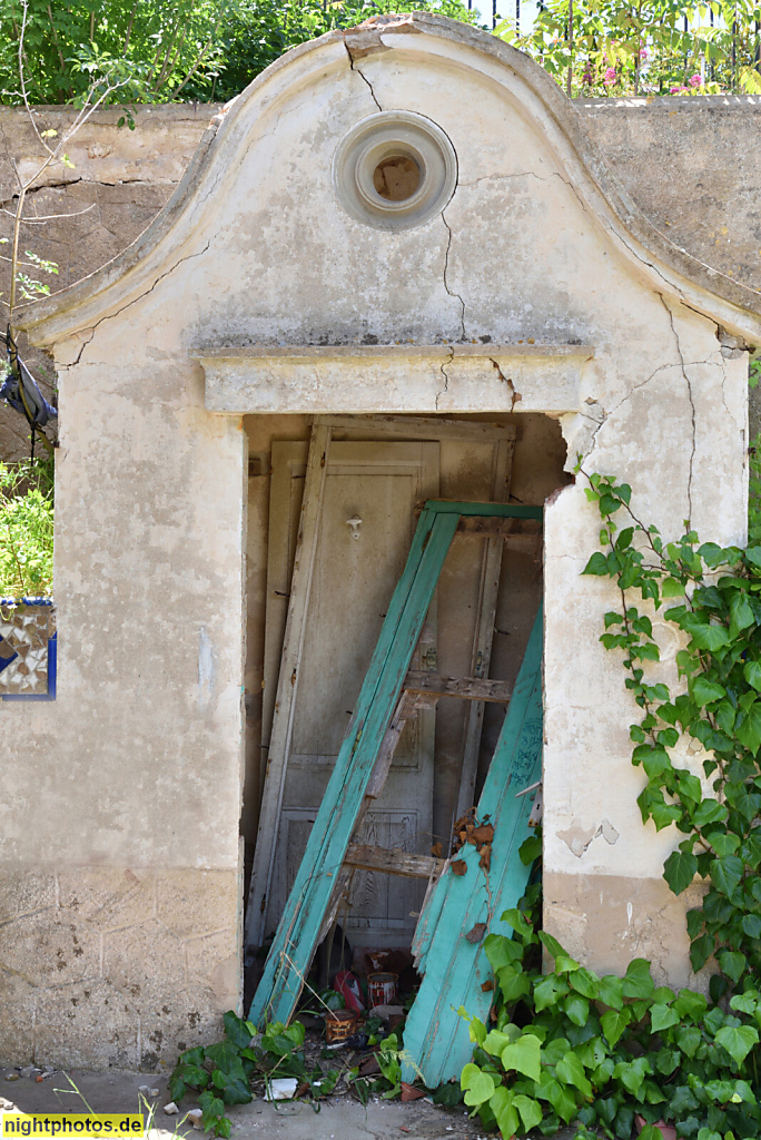 Sant Feliu de Guixols. Lost Place. 'Park Hotel Panorama'. Leerstand seit mehr als 10 Jahren. Avinguda de Sant Elm