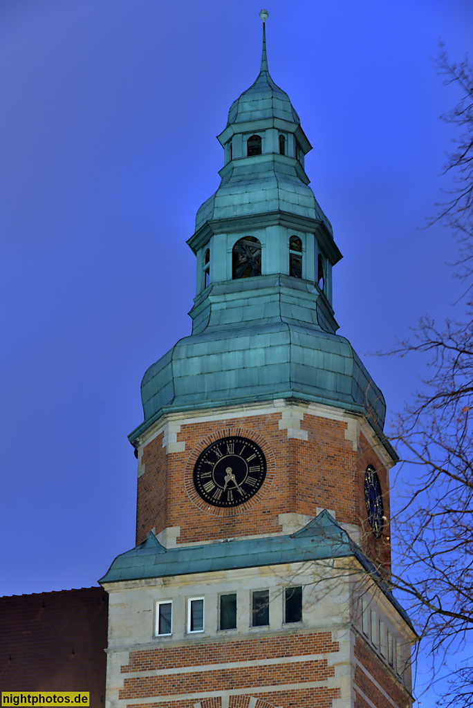 Berlin Prenzlauer Berg. Käthe-Kollwitz-Gymnasium. Als Schule mit Lehrerwohnhaus erbaut 1898-1900 von Ludwig Hoffmann. Dunckerstrasse 65-66