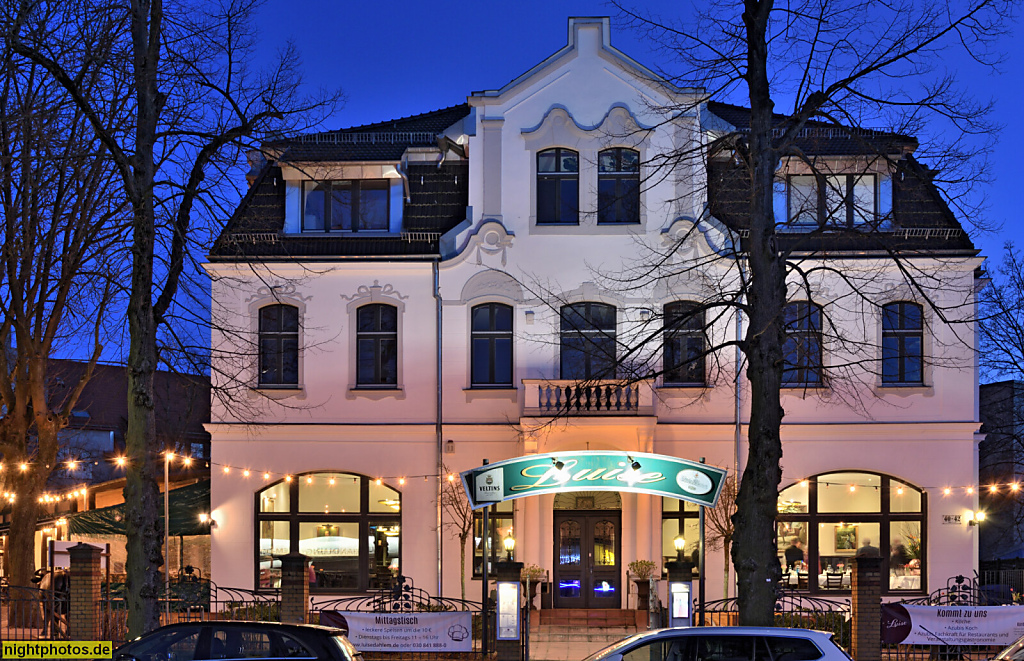 Berlin Dahlem. Restaurant Luise. Königin-Luise-Strasse 40. Erbaut ca. um 1900. Überformt. Königin-Luise-Strasse 40