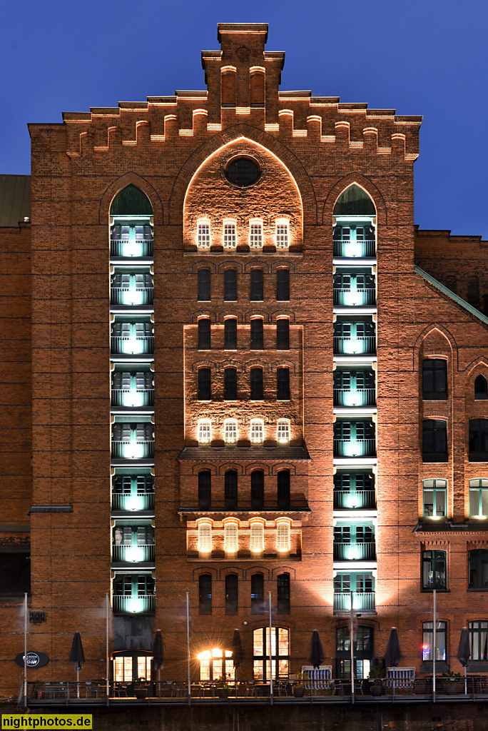 Hamburg Speicherstadt. Maritimes Museum. Erbaut 1878-1879 als Kaispeicher B von Wilhelm Meerwein & Hanssen für J. W. Boutins. Koreastrasse 1