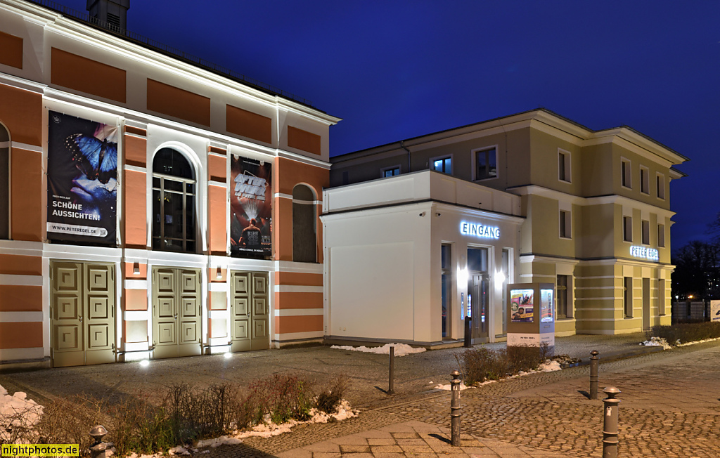 Berlin Weissensee. Kulturhaus Peter Edel. Erbaut 1902-1908 als Saalbau der Sternecker Brauerei von Max Bing für Gastwirt und Brauer Rudolf Sternecker. Berliner Allee 125