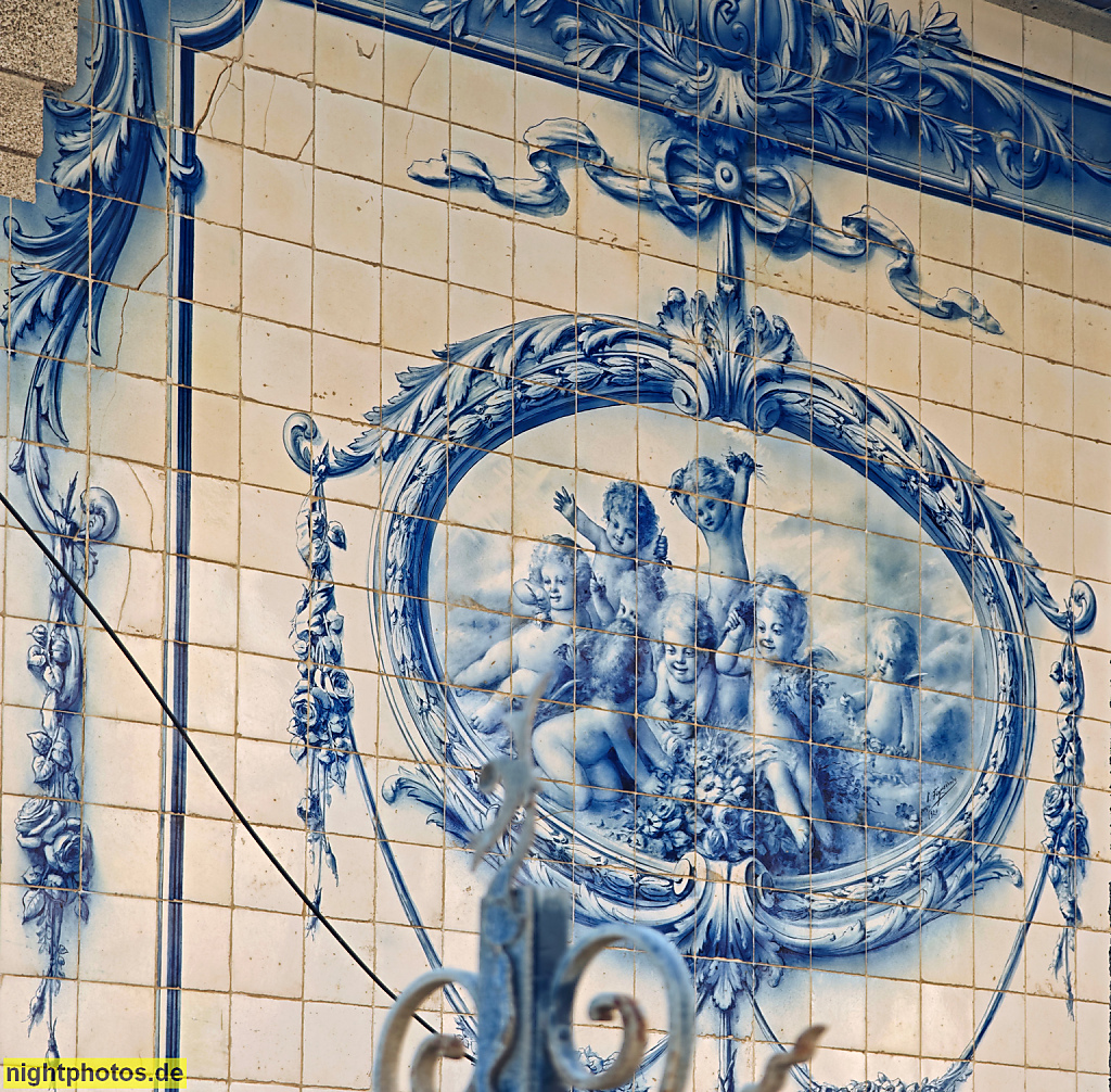 Póvoa de Varzim. Villa Georgette. Historisches Wohnhaus. Erbaut ab 1920 für Kaffeeplantagenbesitzer Francisco Bonito de Amorim. Avenida Mouzinho de Albuquerque No. 26