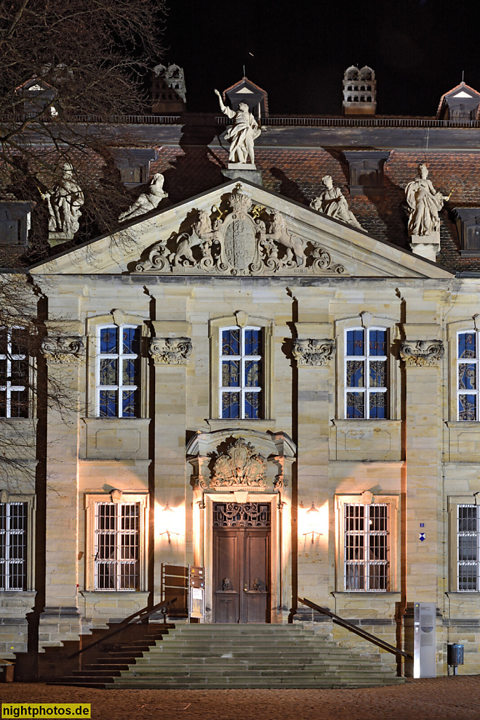 Bamberg. Dommuseum. Diözesanmuseum. Als Domstift und Kapitelhaus erbaut 1730-1733 von Balthasar Neumann in Barock. Domplatz 5