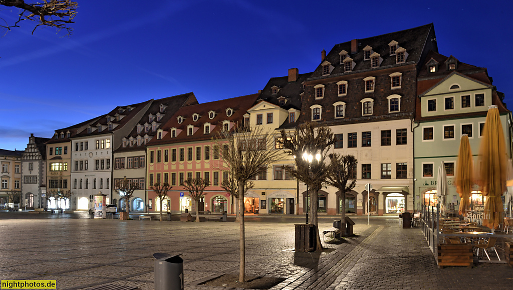 Naumburg. Markt 11-17. Nordseite