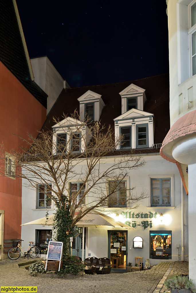 Naumburg. Lokal 'Altstadt KöPi' in der Engelgasse 5