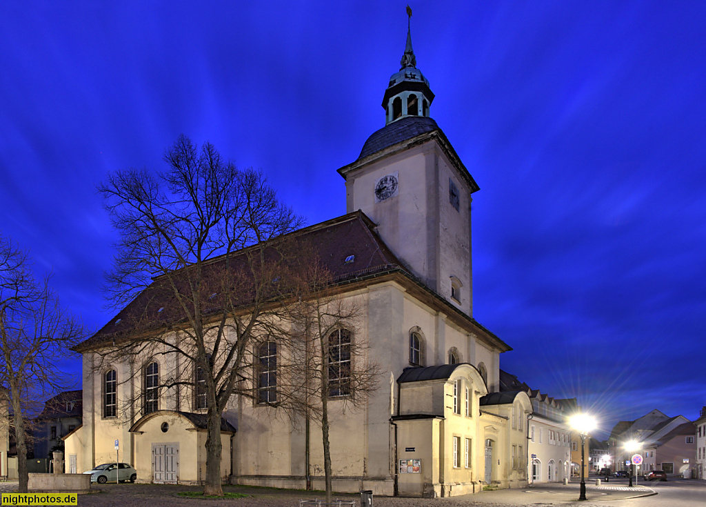 Naumburg. St. Maria Magdalena Kirche. Ehemalige Hospitalkapelle neu erbaut 1712-1730 in Barock. Restauriert 1901-1902 von Karl Memminger. Instandsetzung 1971