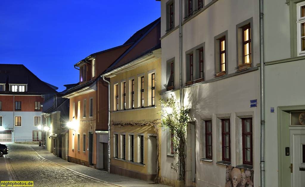 Naumburg. Strassenszene Othmarsweg